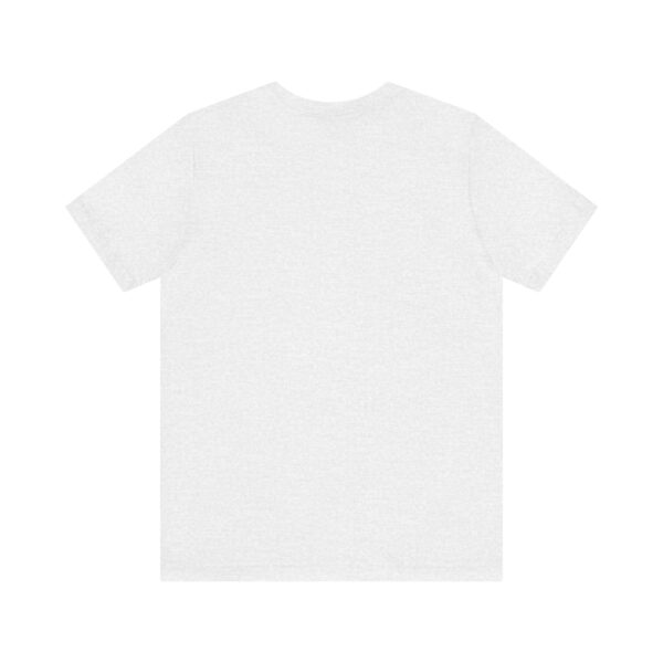 the back of a white t-shirt